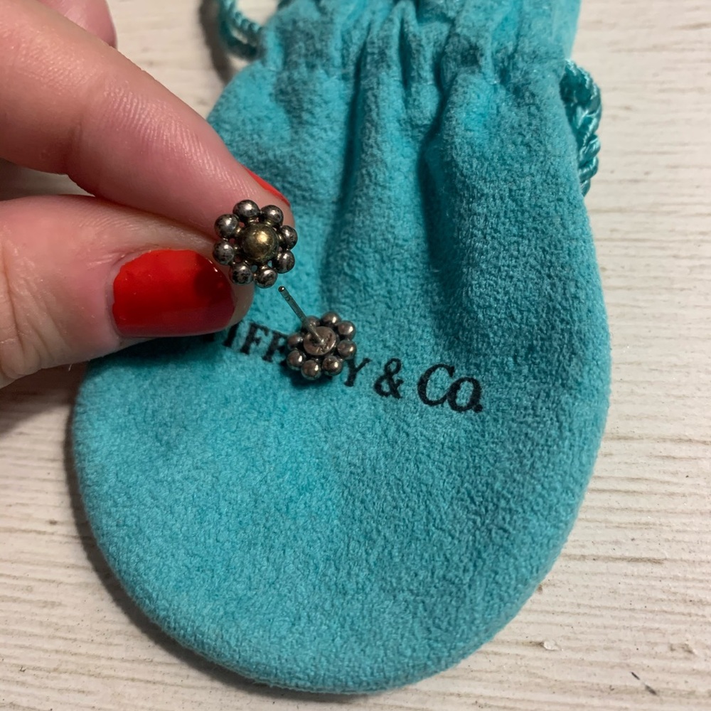Tiffany & Co. Flower Earrings - NO BACKS